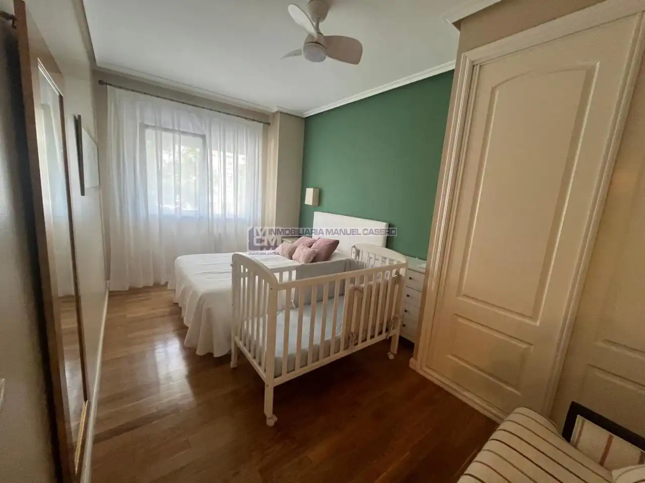 Bedroom of Flat for sale in Cáceres  with Air Conditioner, Heating and Parquet flooring