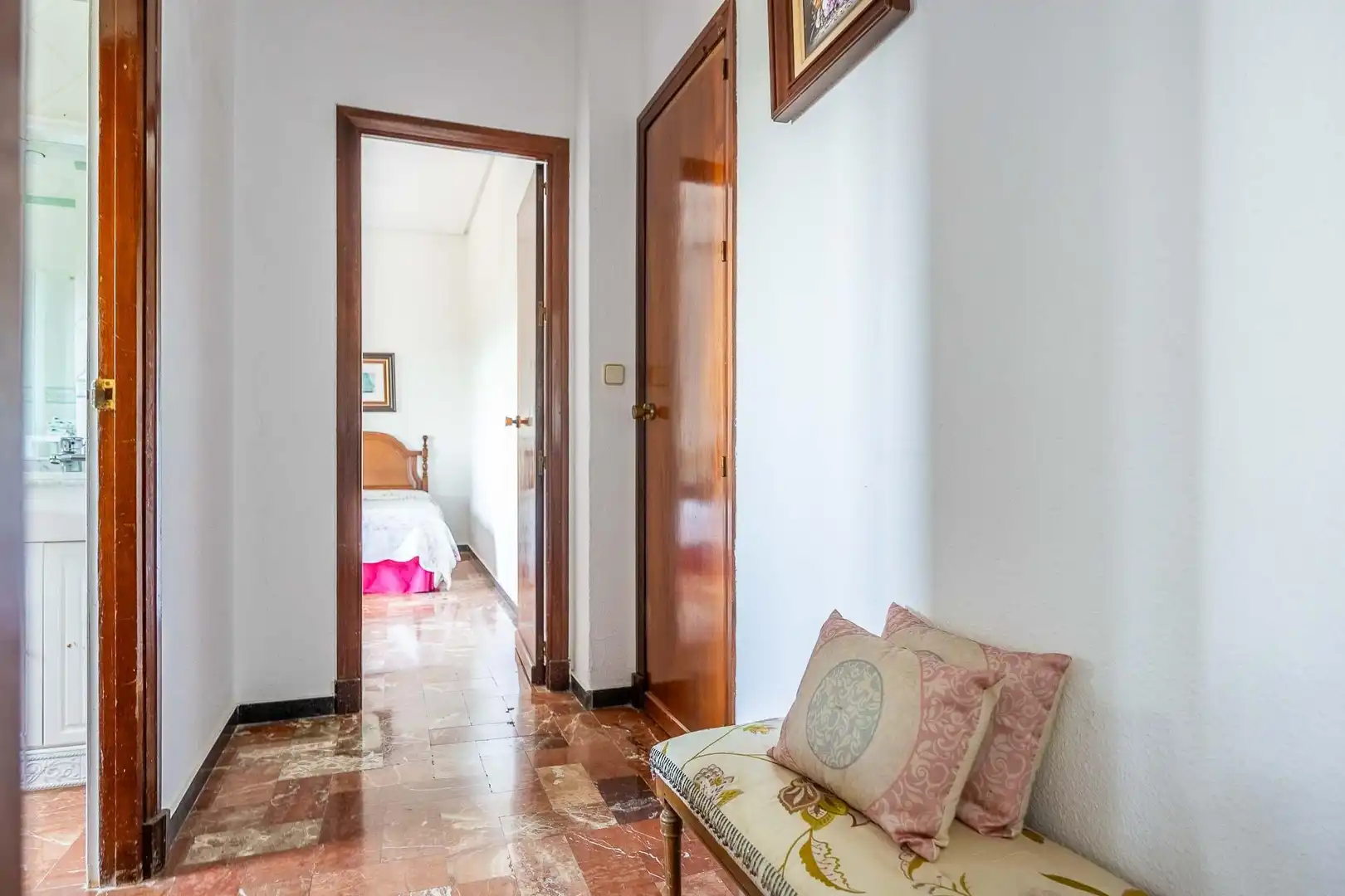 Finca rústica en venta en Sanlúcar la Mayor con Calefacción, Jardín privado y Terraza