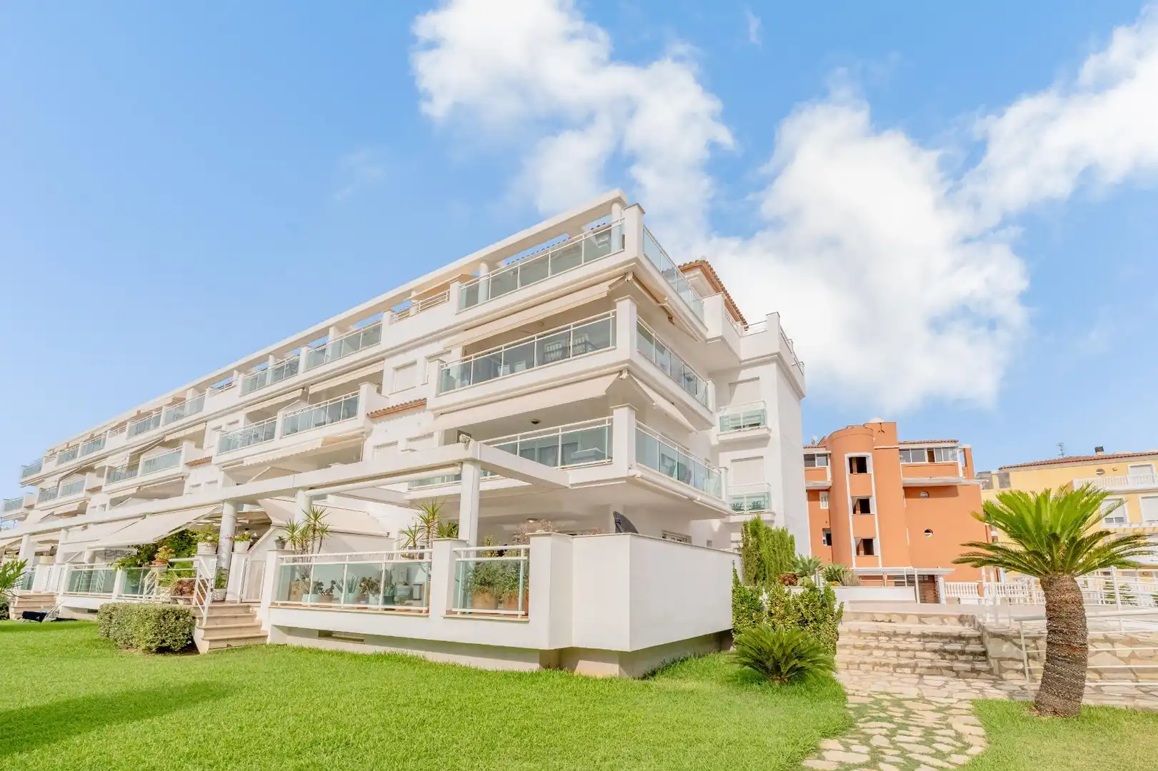 Exterior view of Apartments for sale in Dénia  with Air Conditioner, Heating and Private garden