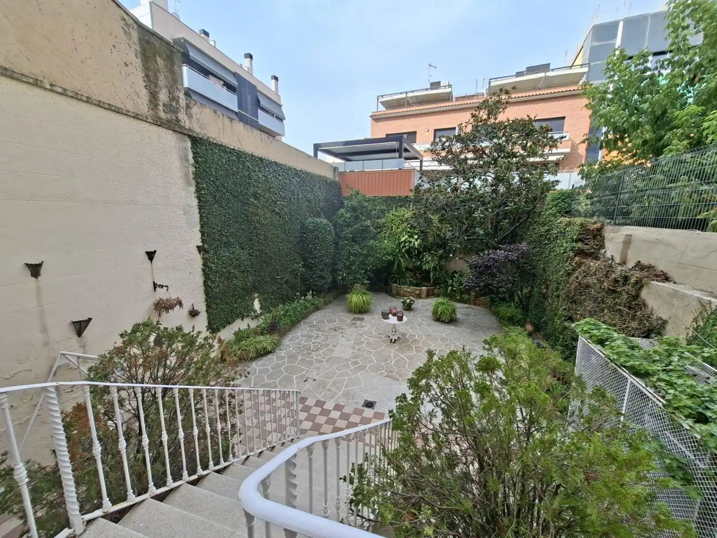 Terraza de Casa o chalet de alquiler en Badalona con Aire acondicionado, Calefacción y Jardín privado