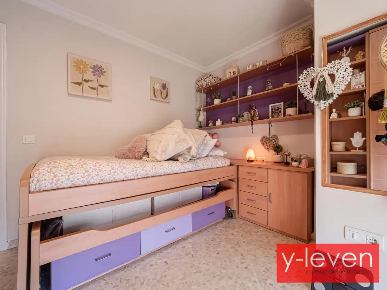 Bedroom of Flat for sale in Málaga  with Air Conditioner and Terrace