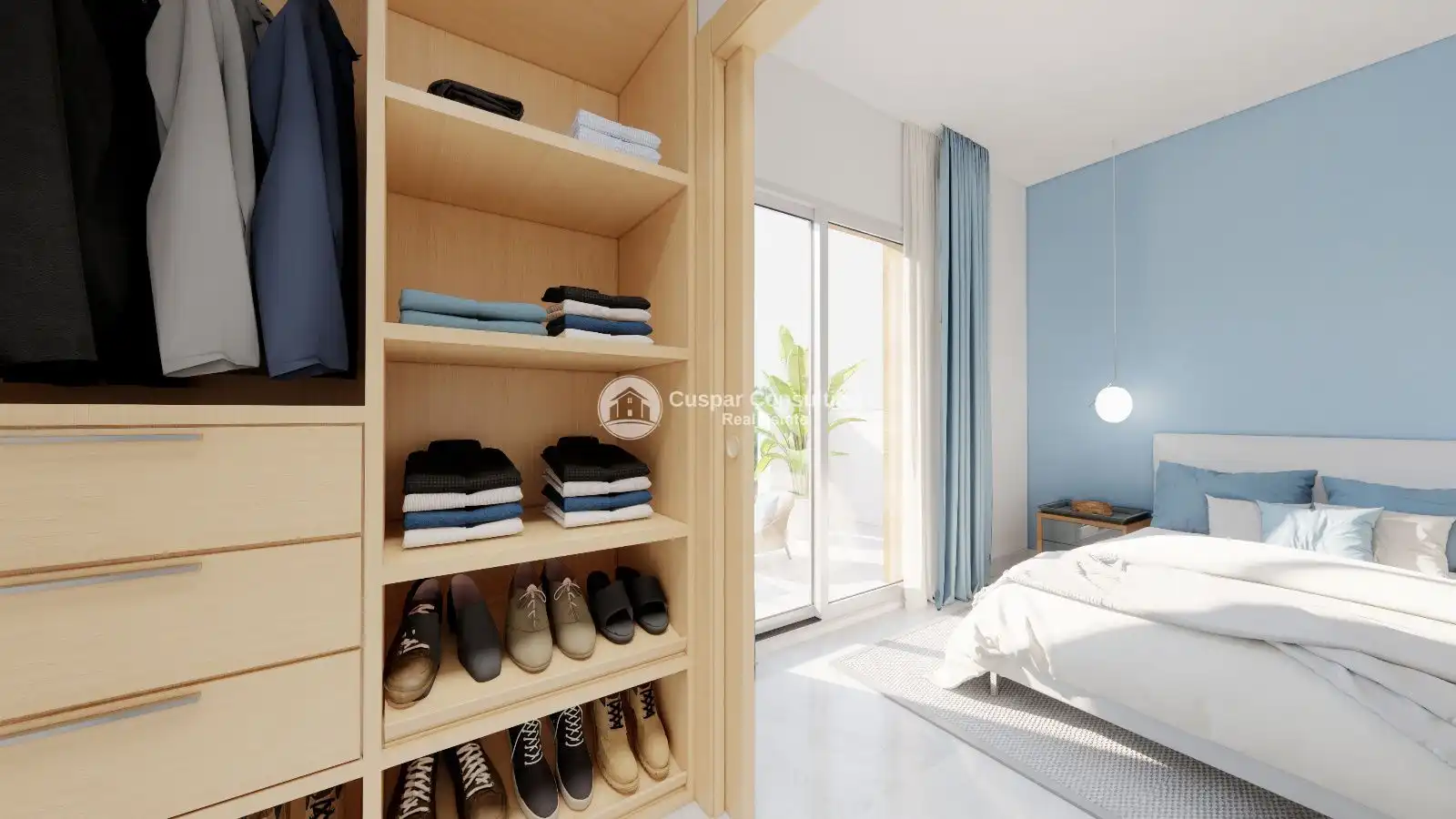 Habitación de Dúplex en venta en Los Alcázares con Aire acondicionado, Calefacción y Terraza