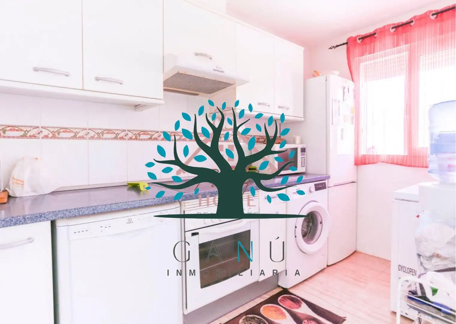 Cuina de Apartament en venda en Mazarrón amb Jardí privat, Terrassa i Traster