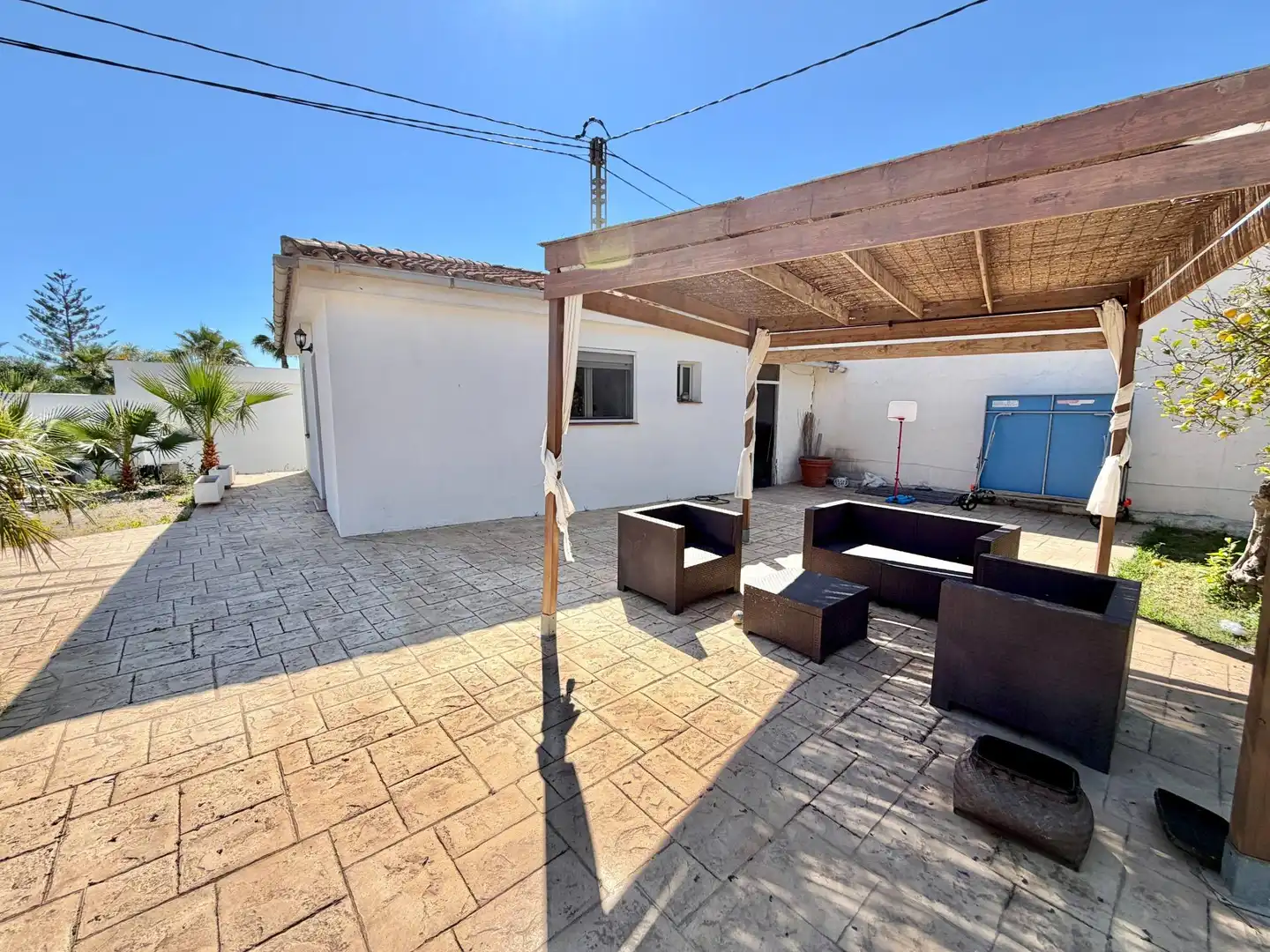 Terraza de Casa o chalet en venta en Elche / Elx con Aire acondicionado, Jardín privado y Terraza