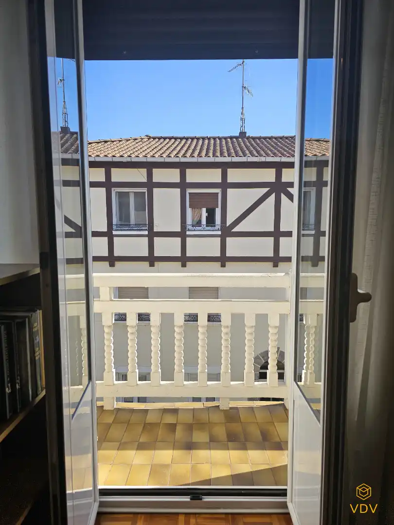 Balcony of Flat for sale in  Pamplona / Iruña  with Heating, Parquet flooring and Storage room