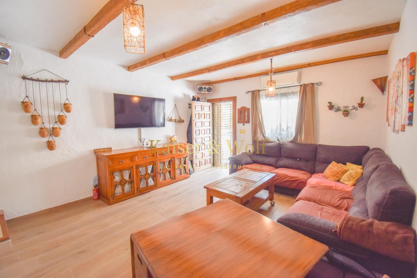 Living room of House or chalet for sale in Santa Pola  with Air Conditioner, Heating and Terrace