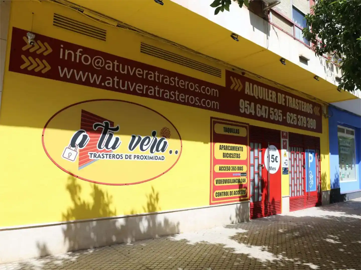 Trastero de alquiler en Sevilla con Alarma
