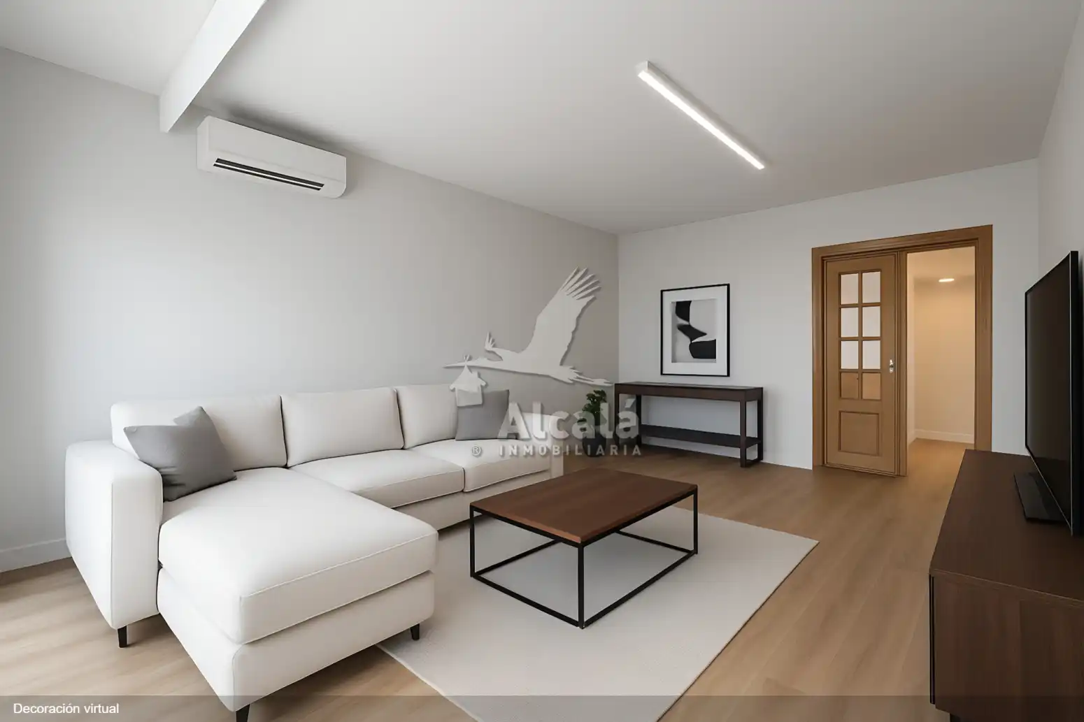 Sala de estar de Piso en venta en Alcalá de Henares con Calefacción y Terraza