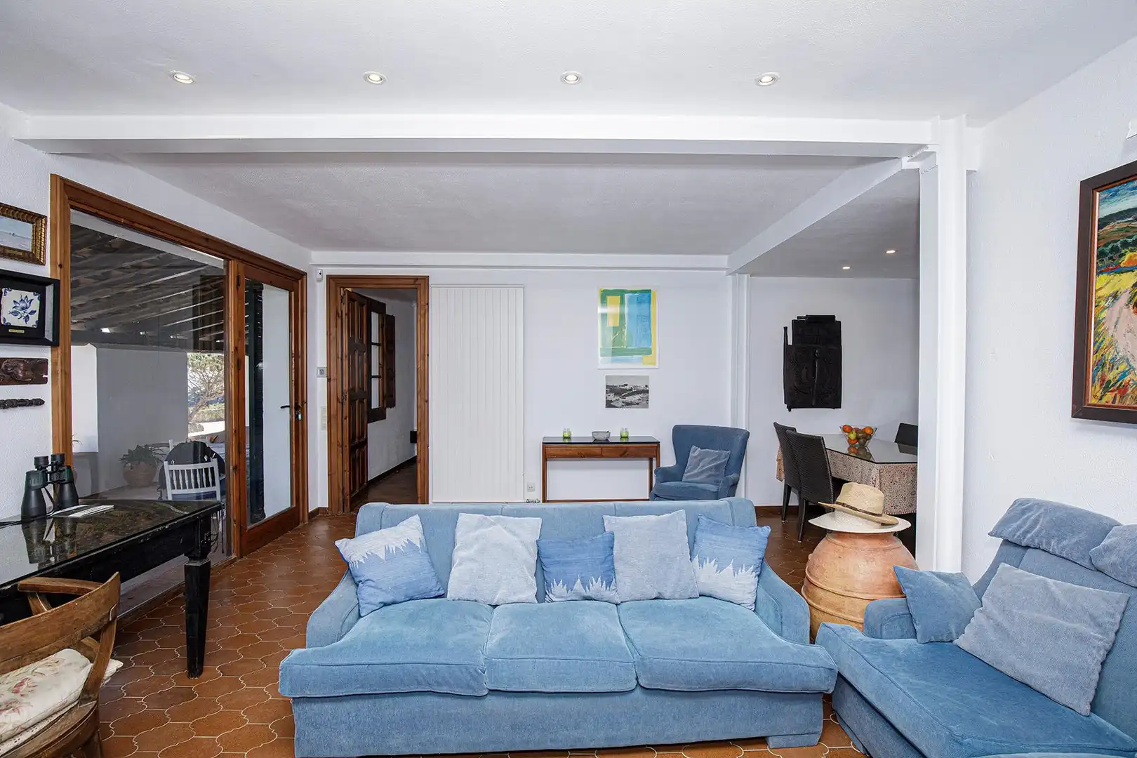 Wohnzimmer von Einfamilien-Reihenhaus zur Miete in Palamós