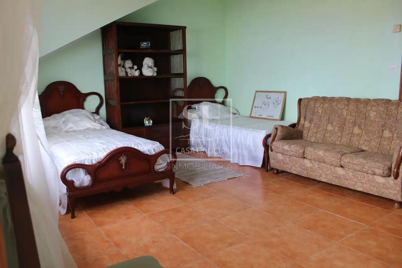 Schlafzimmer von Haus oder Chalet zum Verkauf in Oia mit Heizung, Privatgarten und Terrasse