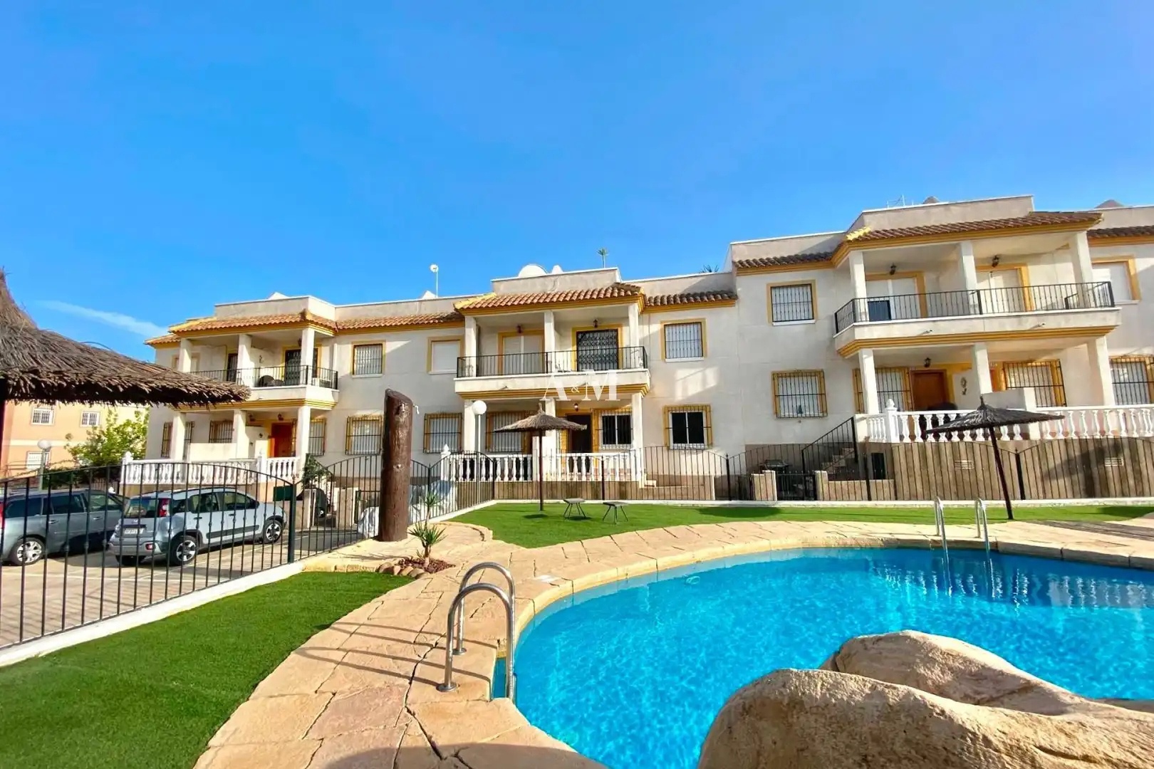 Exterior view of Ground floor for rent in Algorfa  with Air Conditioner, Heating and Terrace