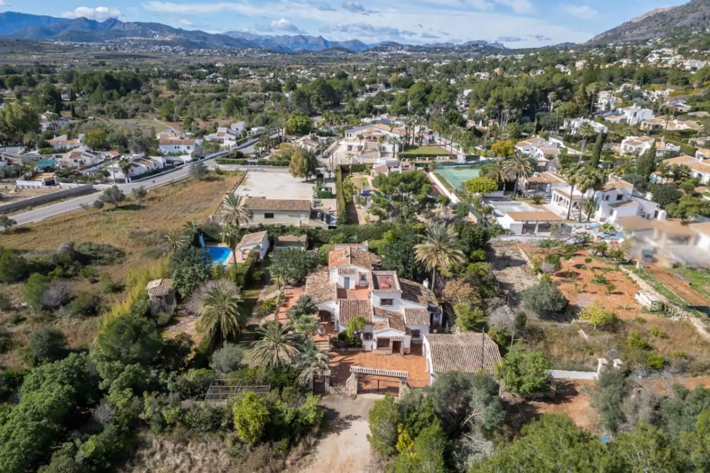 Exterior view of Houses for sale in Jávea / Xàbia  with Air Conditioner, Heating and Private garden