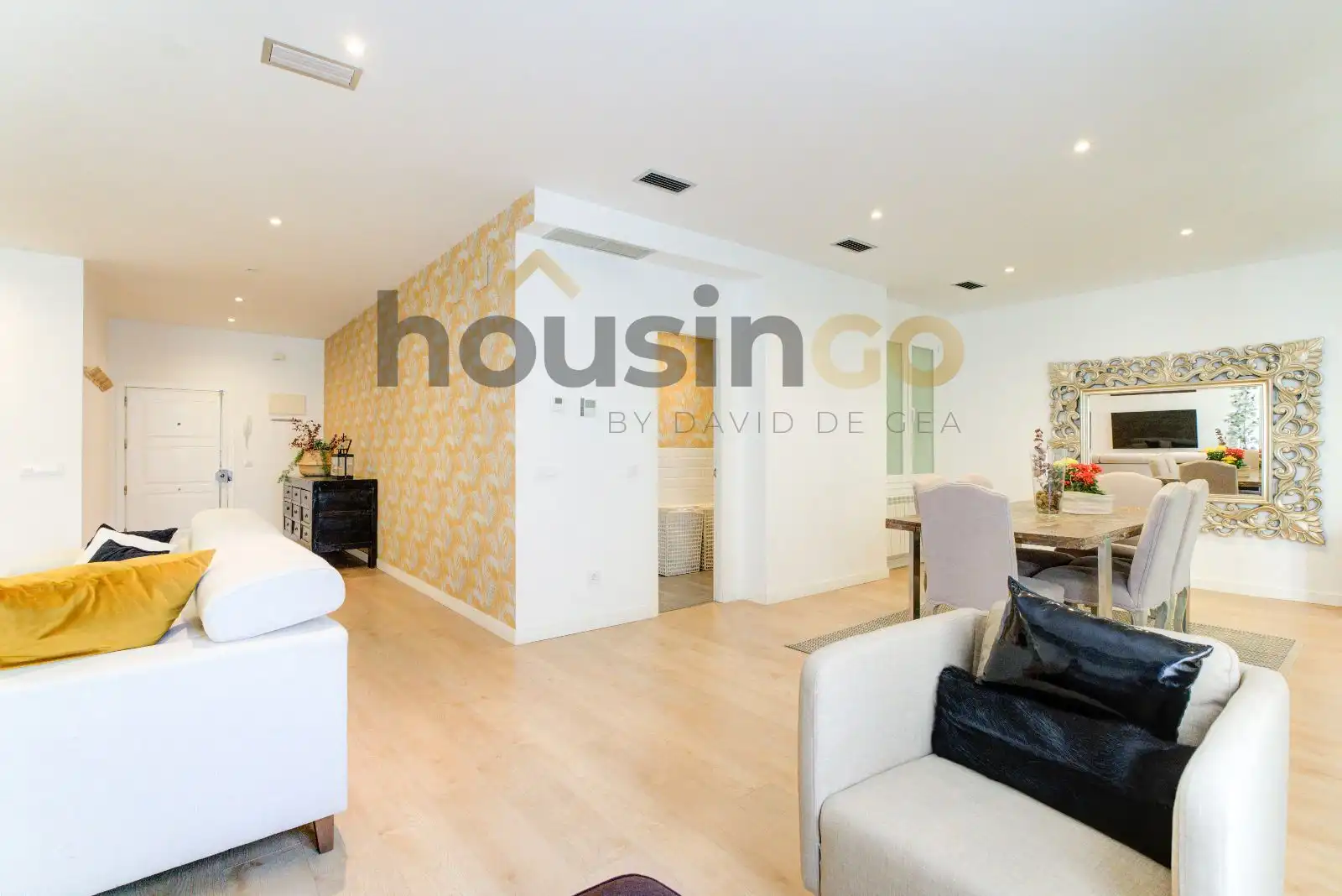Sala de estar de Piso en venta en Madrid con Aire acondicionado, Calefacción y Parquet