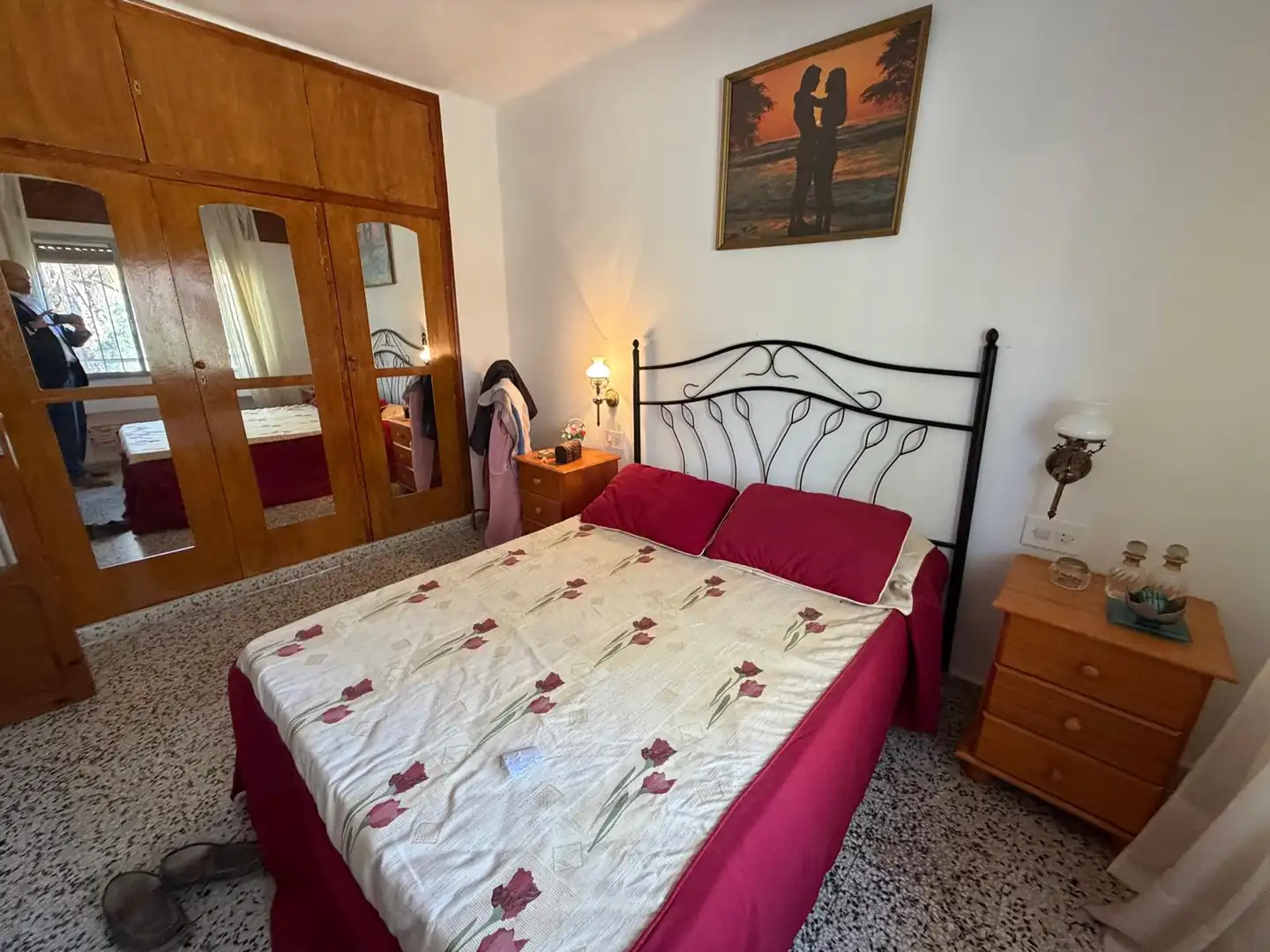 Schlafzimmer von Einfamilien-Reihenhaus zum Verkauf in Olocau mit Privatgarten, Terrasse und Schwimmbad