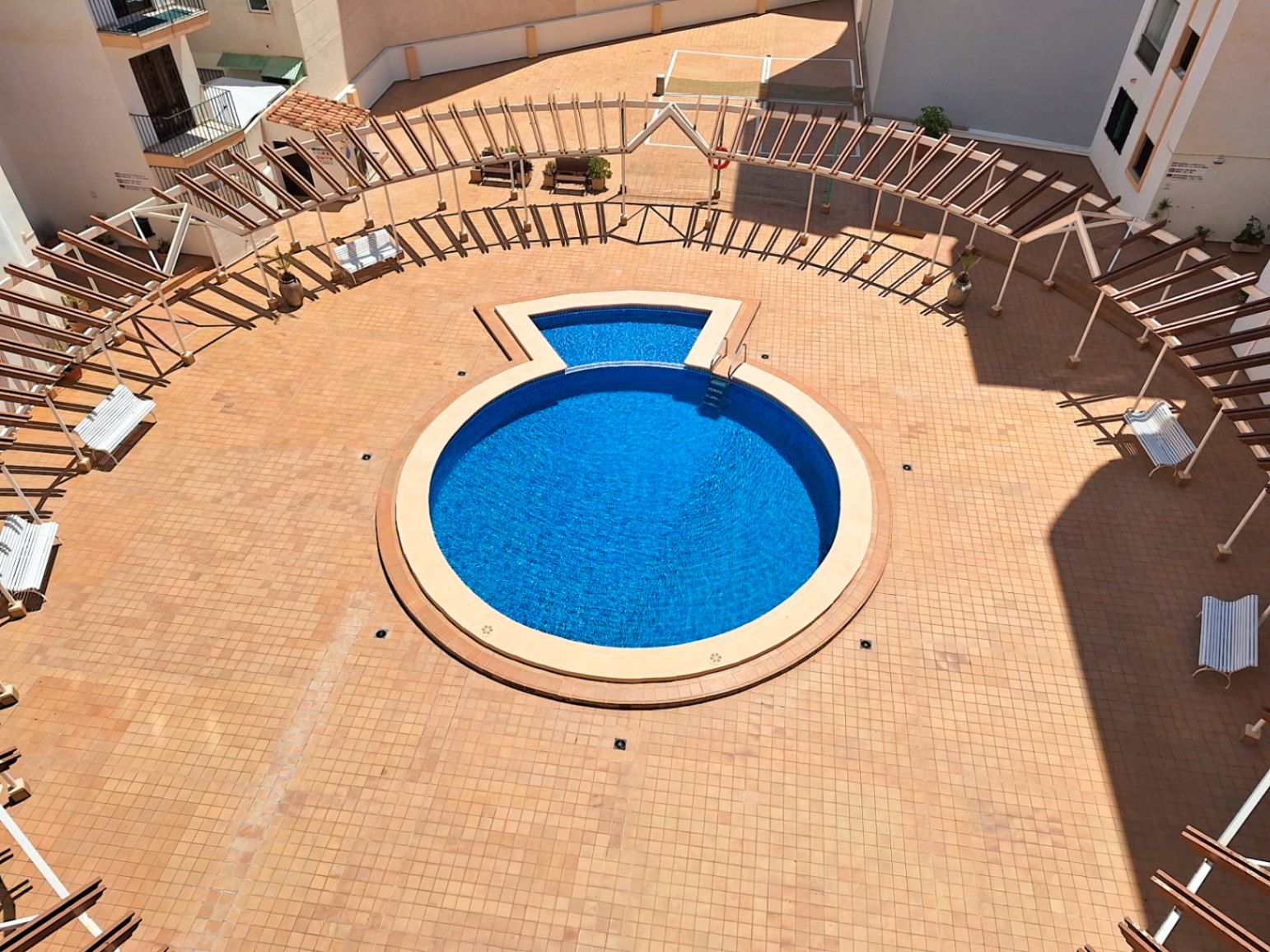 Piscina de Apartament en venda en Calpe / Calp amb Calefacció, Terrassa i Piscina