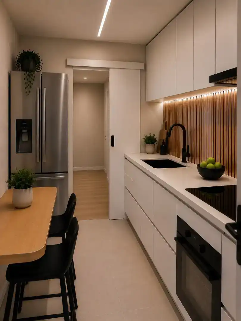 Kitchen of Flat for sale in Badalona