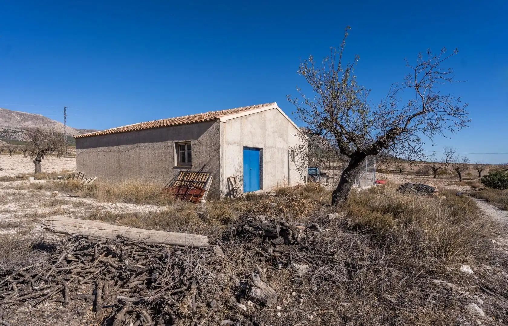 Vista exterior de Finca rústica en venta en Vélez-Rubio con Calefacción, Jardín privado y Trastero