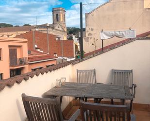 Terrace of Duplex to rent in Sant Andreu de Llavaneres  with Terrace and Balcony