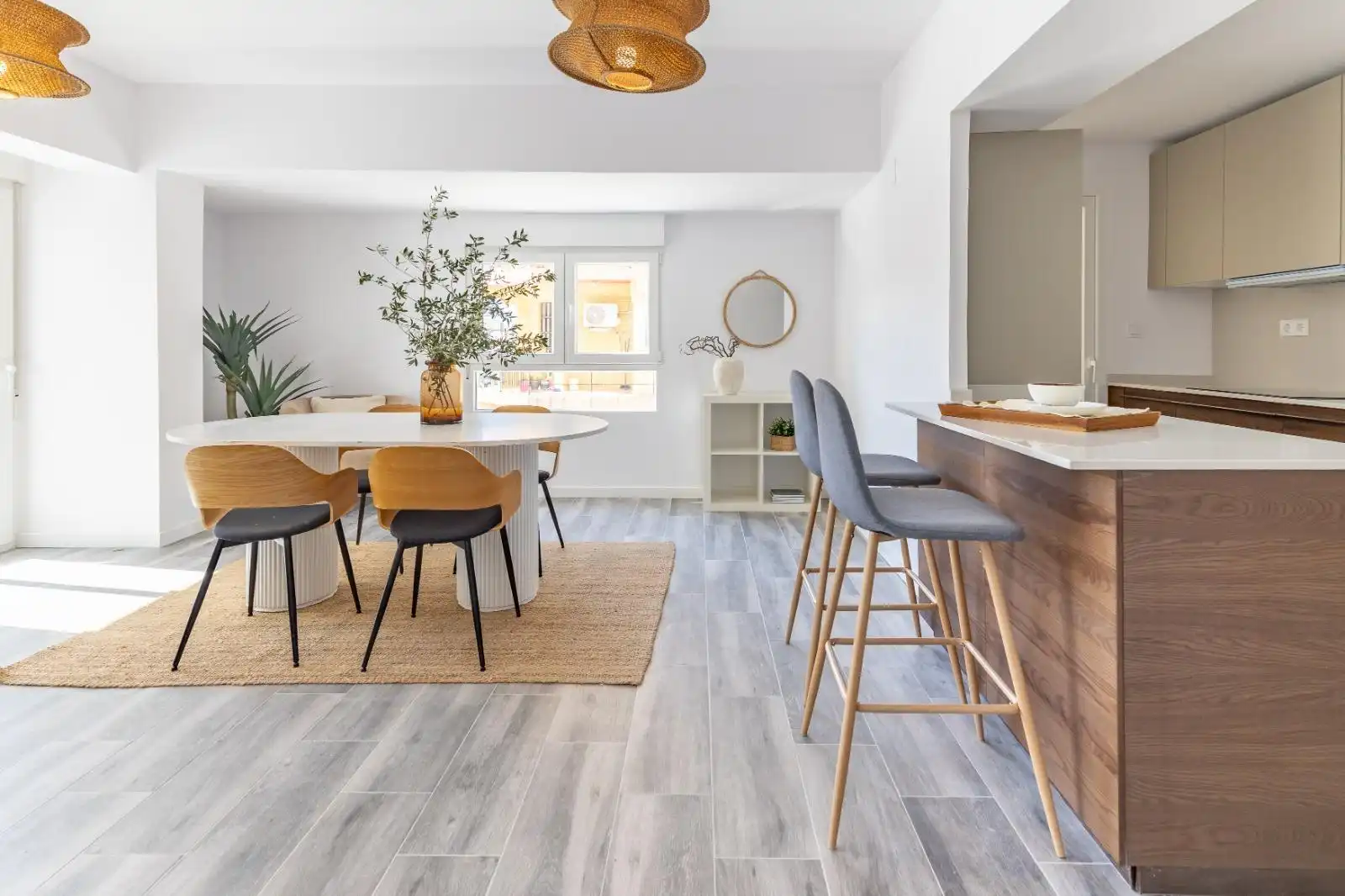 Dining room of Flat for sale in Benifaió  with Parquet flooring and Balcony