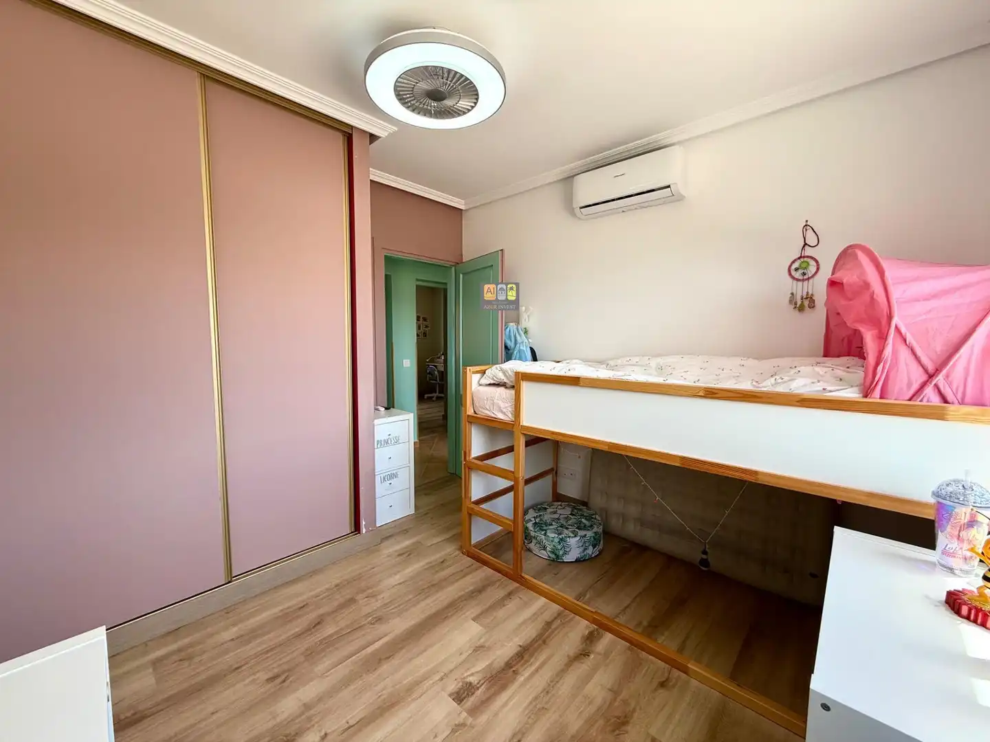 Bedroom of Houses for rent in Busot  with Air Conditioner, Private garden and Terrace
