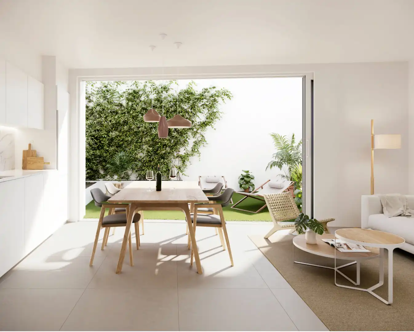 Terrasse von Haus oder Chalet zum Verkauf in L'Escala mit Klimaanlage, Heizung und Privatgarten