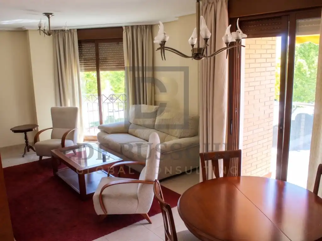 Sala de estar de Piso en venta en Pilar de la Horadada con Aire acondicionado, Amueblado y Horno