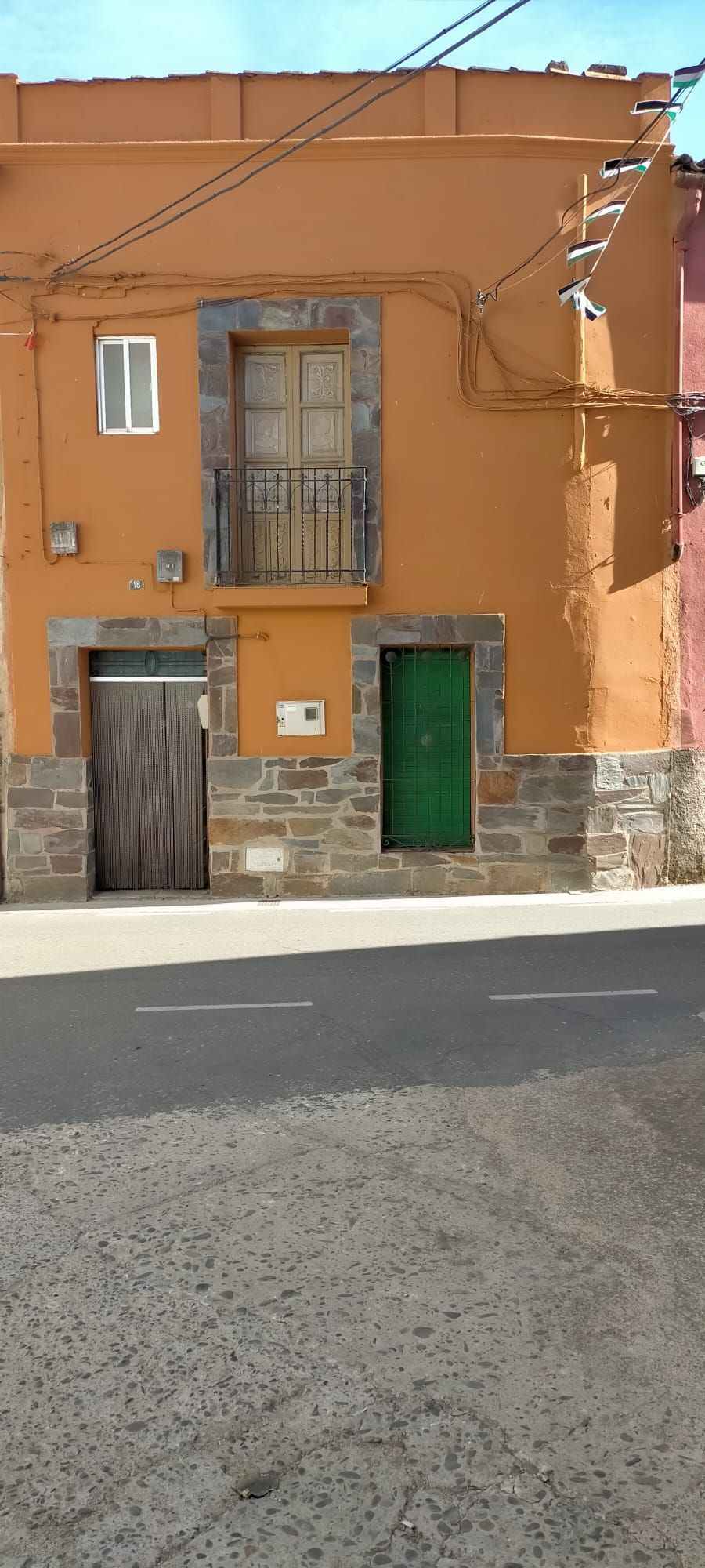 Exterior view of House or chalet for sale in Torrecilla de los Ángeles  with Heating, Private garden and Washing machine