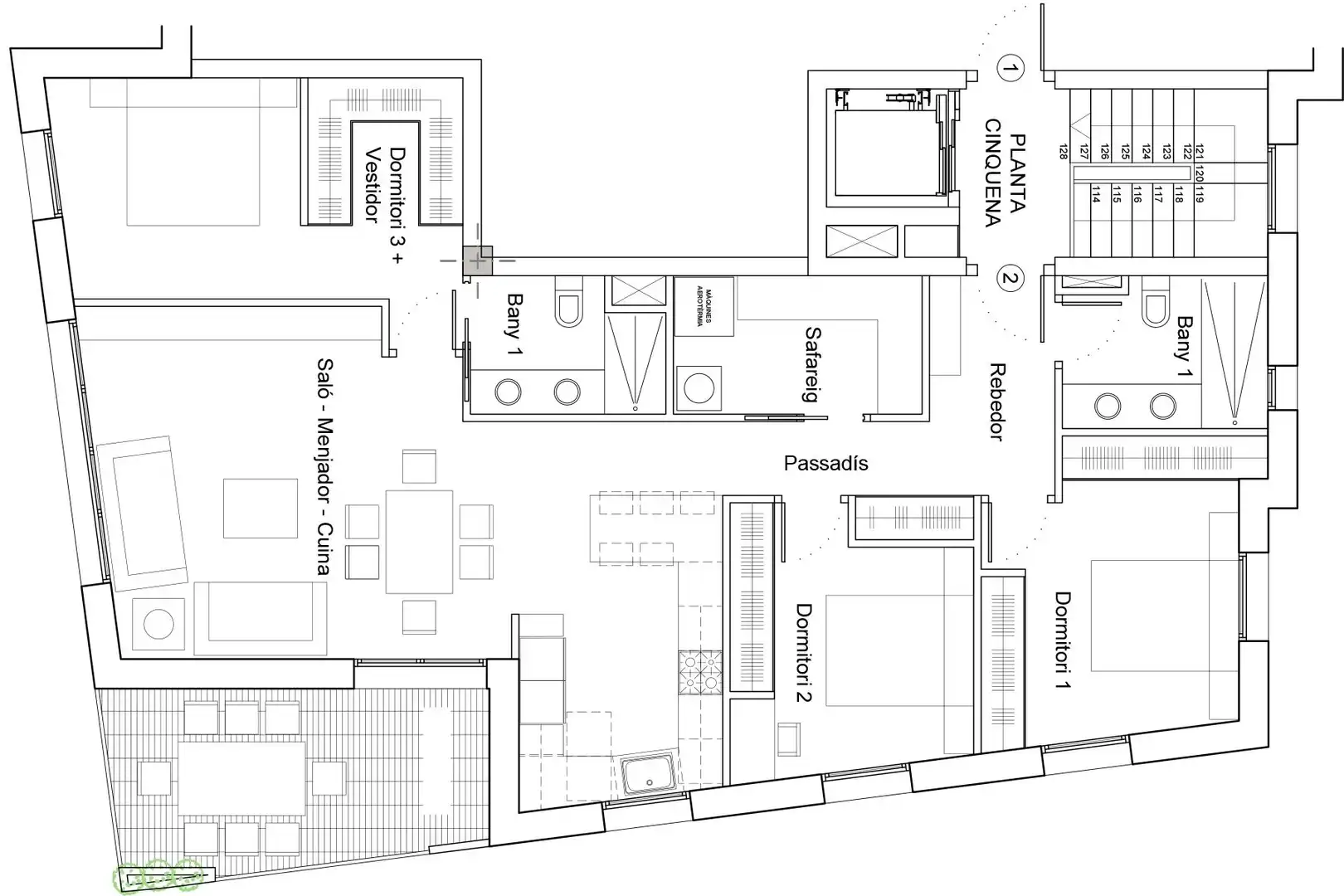 3-bedroom penthouse for sale in Els Vilars, Escaldes-Engordany · 47 of 60