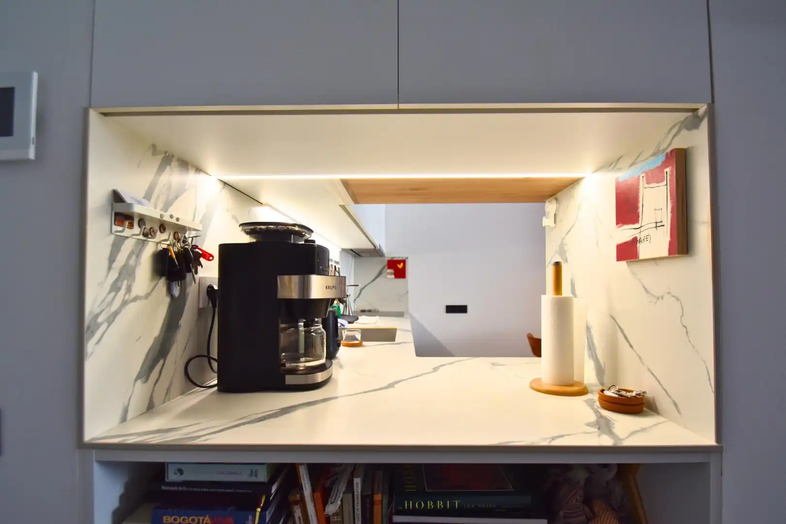 Kitchen of Flat for sale in Vilanova i la Geltrú  with Air Conditioner, Heating and Terrace