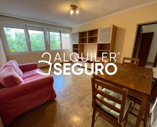 Living room of Flat to rent in  Madrid Capital  with Air Conditioner