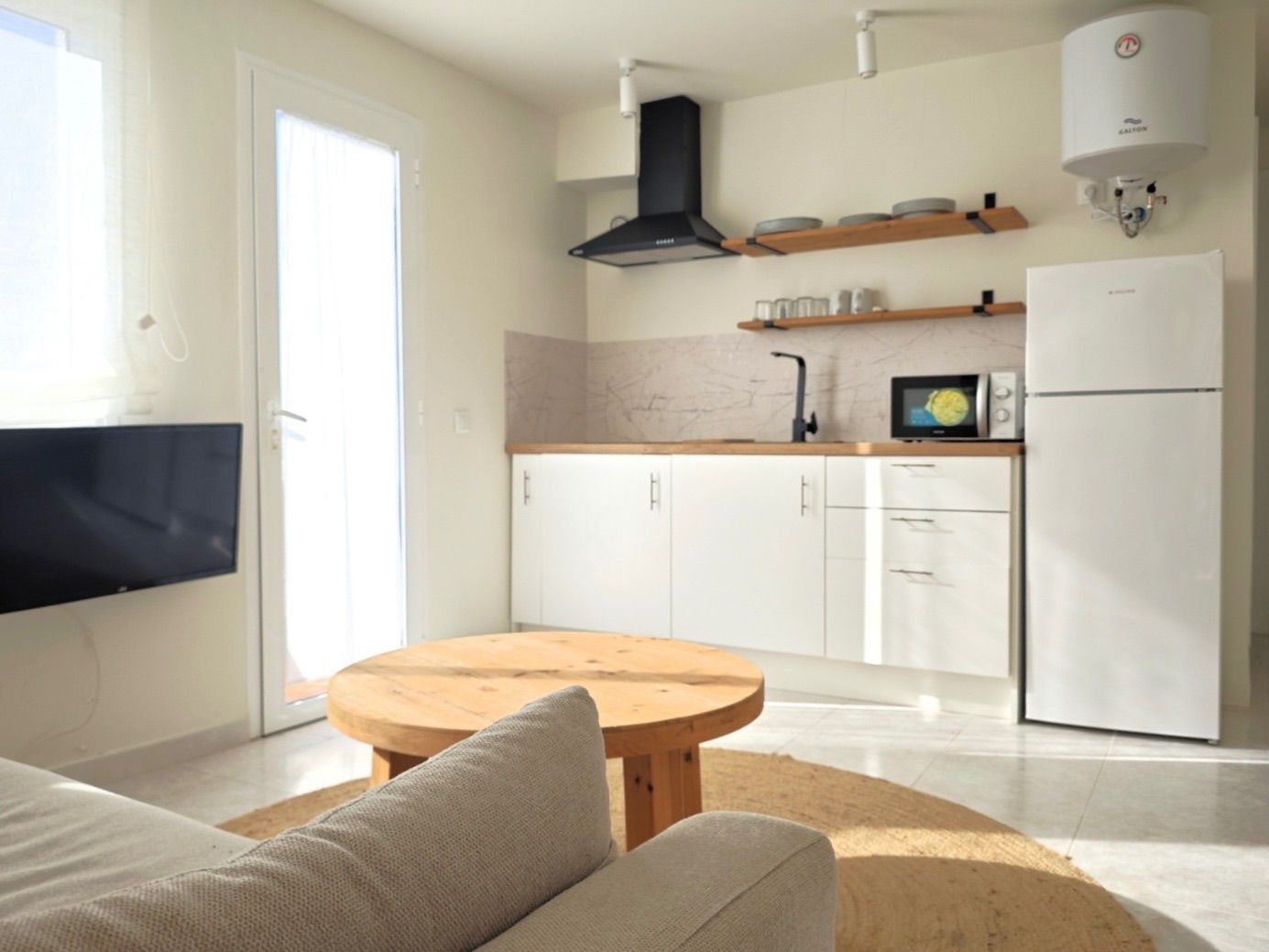 Cocina de Apartamento en venta en Ciutadella de Menorca con Terraza y Piscina comunitaria