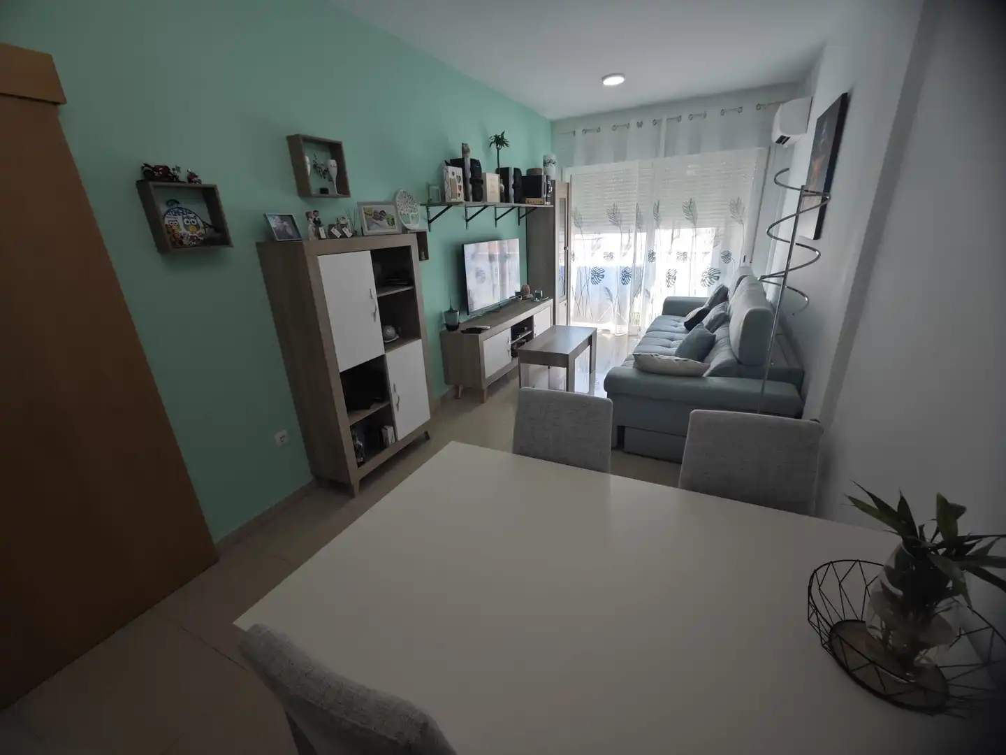 Sala de estar de Piso en venta en Oliva con Aire acondicionado, Calefacción y Terraza