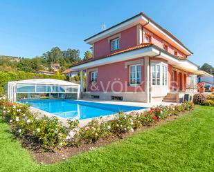 Exterior view of House or chalet for sale in Gijón   with Heating, Parquet flooring and Terrace