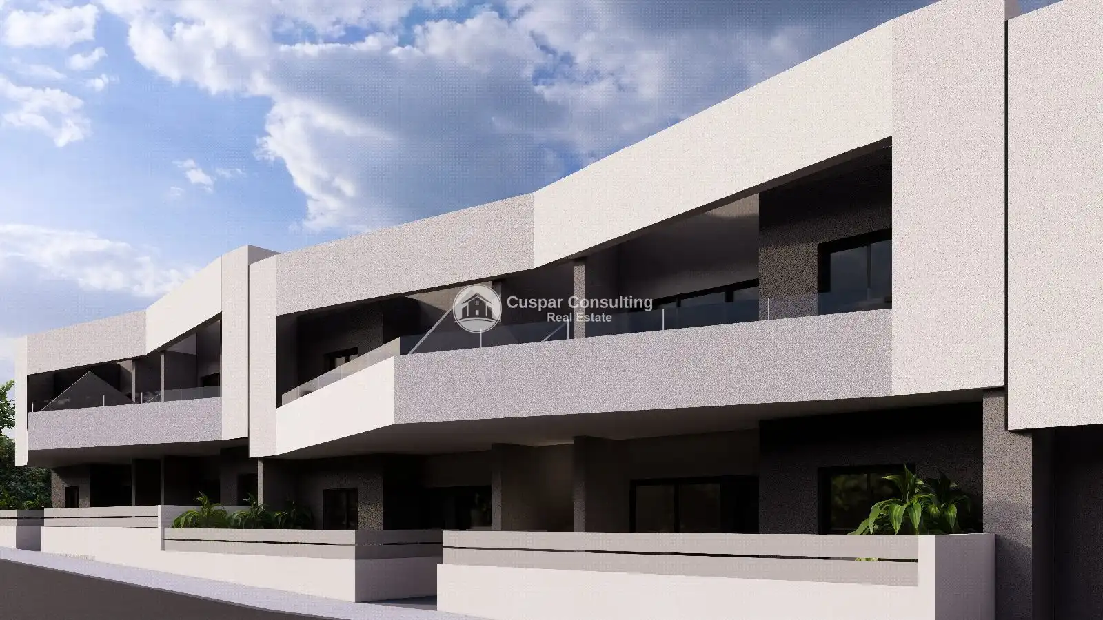 Vista exterior de Apartamento en venta en San Miguel de Salinas con Calefacción, Jardín privado y Terraza