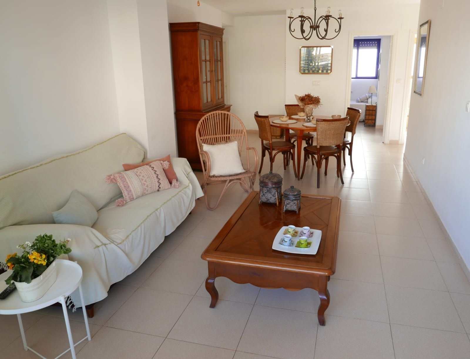 Living room of Flat to rent in  Valencia Capital  with Furnished and Community pool