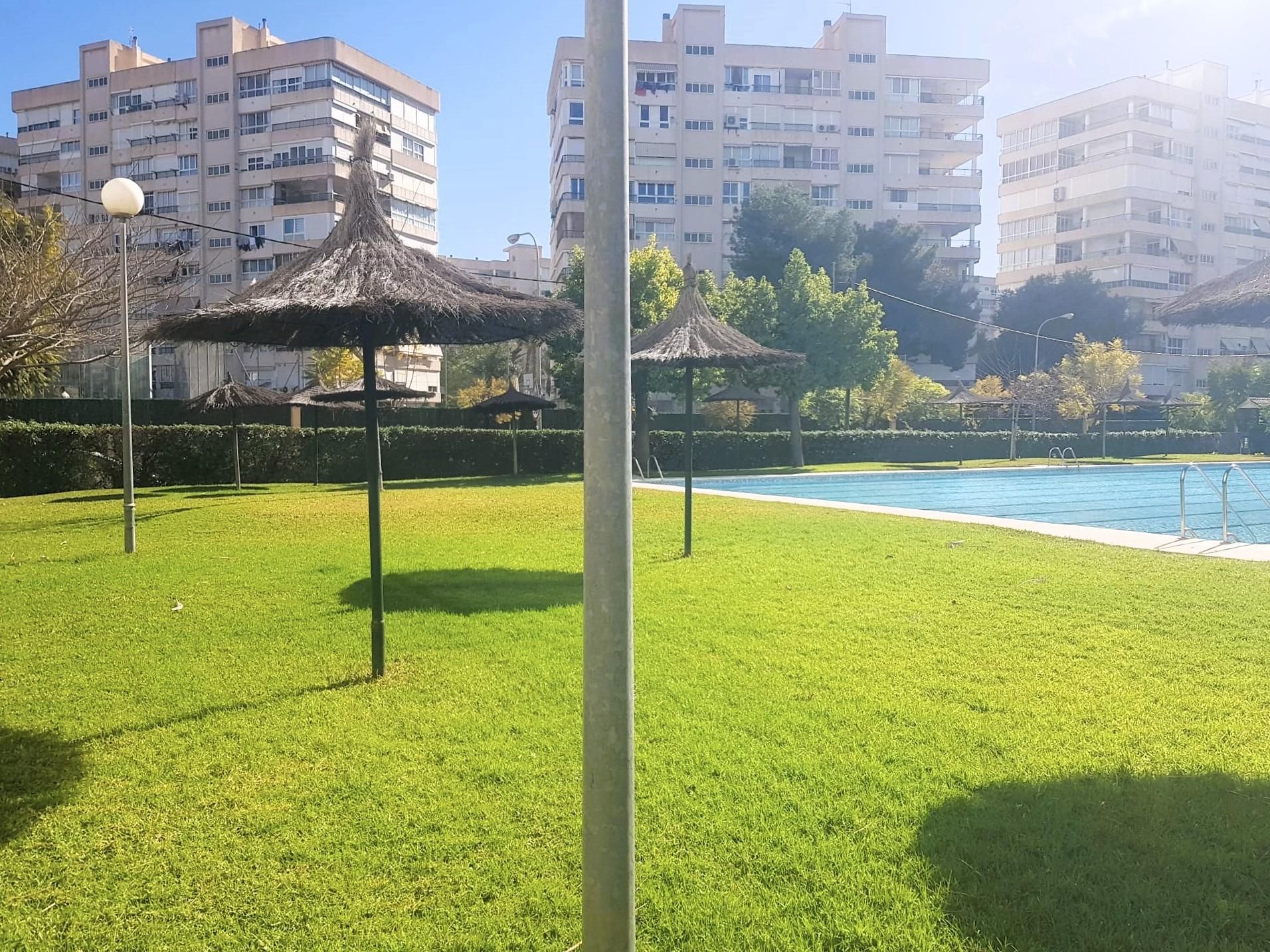 Jardí de Pis de lloguer en Alicante / Alacant amb Aire condicionat, Jardí privat i Terrassa
