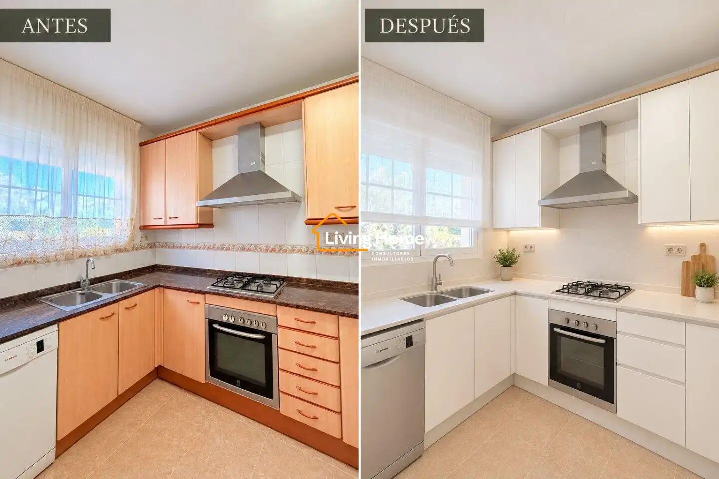 Cocina de Casa o chalet en venta en Cambrils con Calefacción, Jardín privado y Terraza