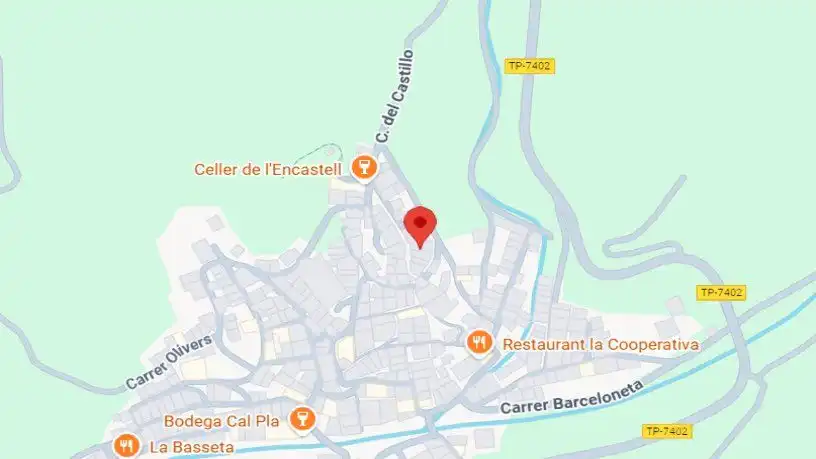 Vista exterior de Pis en venda en Porrera