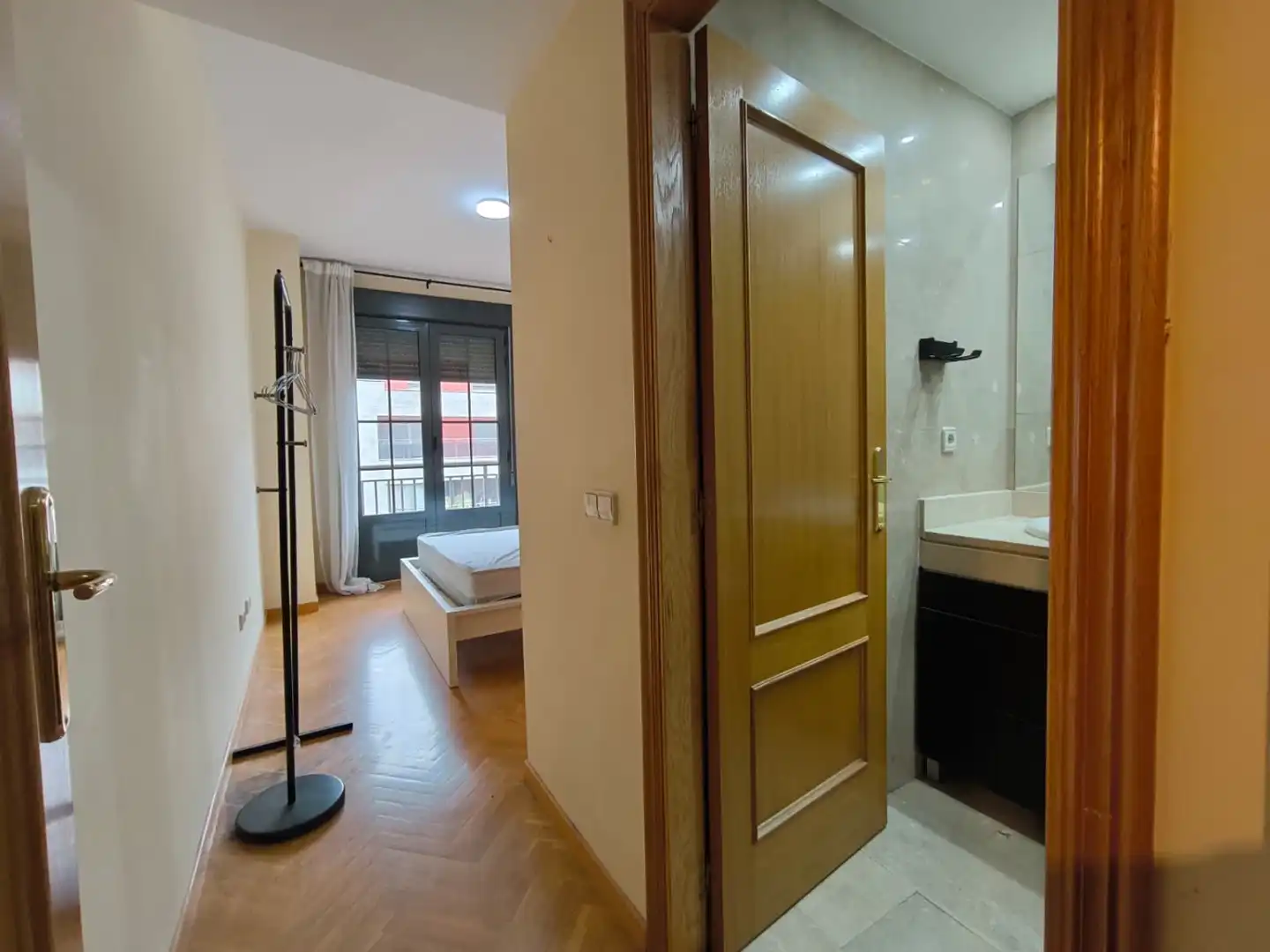 Bedroom of Flat for rent in Murcia  with Air Conditioner, Furnished and Washing machine