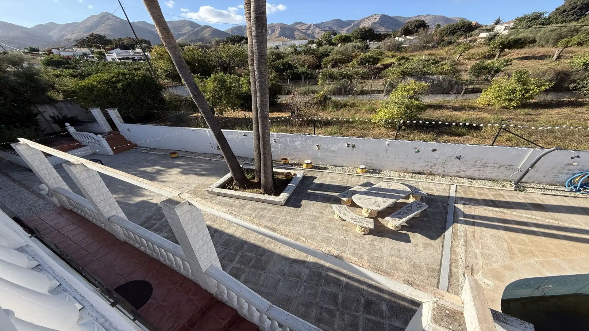 Terrassa de Finca rústica en venda en Alhaurín de la Torre amb Aire condicionat, Traster i Piscina