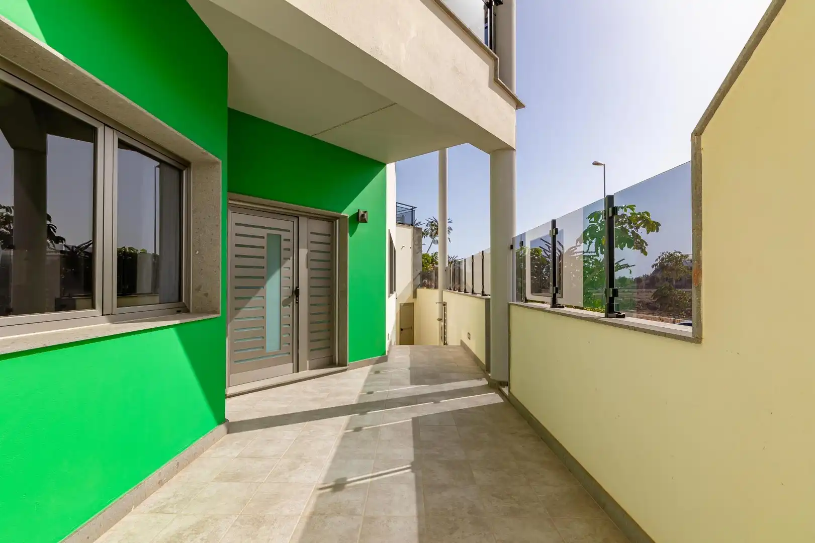 Vista exterior de Casa o chalet en venta en Santa Lucía de Tirajana con Aire acondicionado, Jardín privado y Terraza