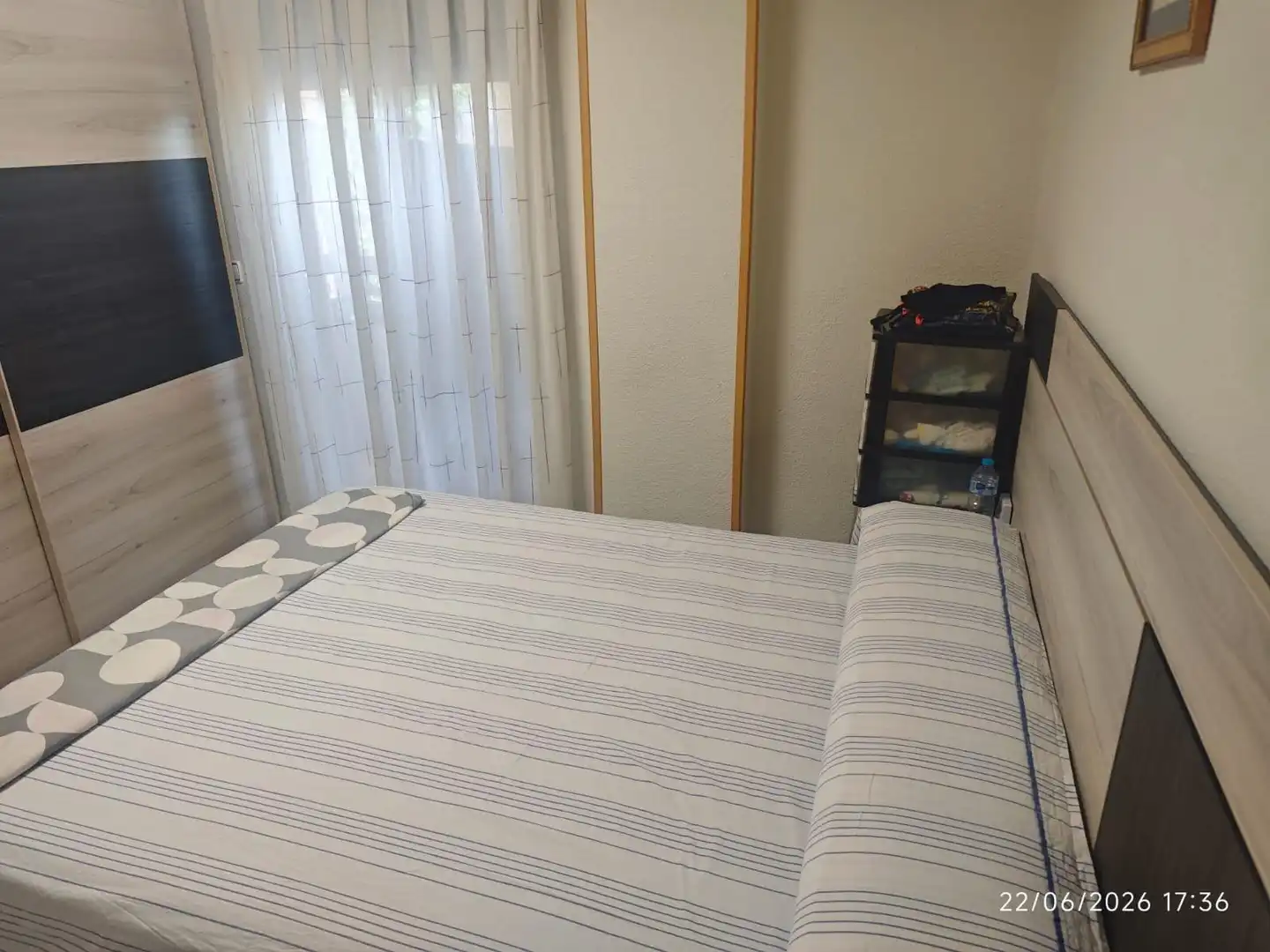 Bedroom of Flat for sale in Valencia  with Air Conditioner and Parquet flooring