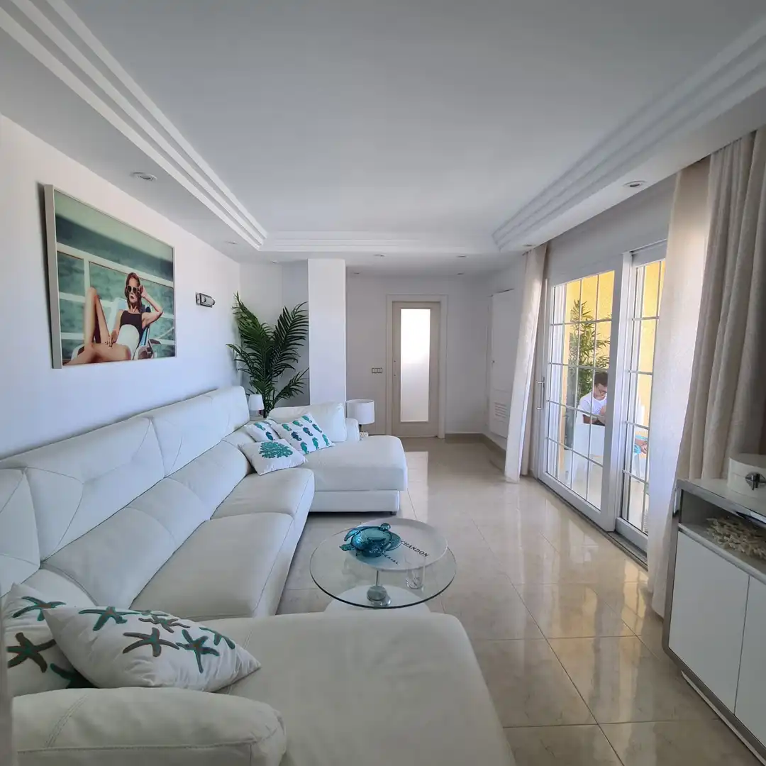 Living room of Apartments for sale in La Manga del Mar Menor  with Air Conditioner, Terrace and Furnished