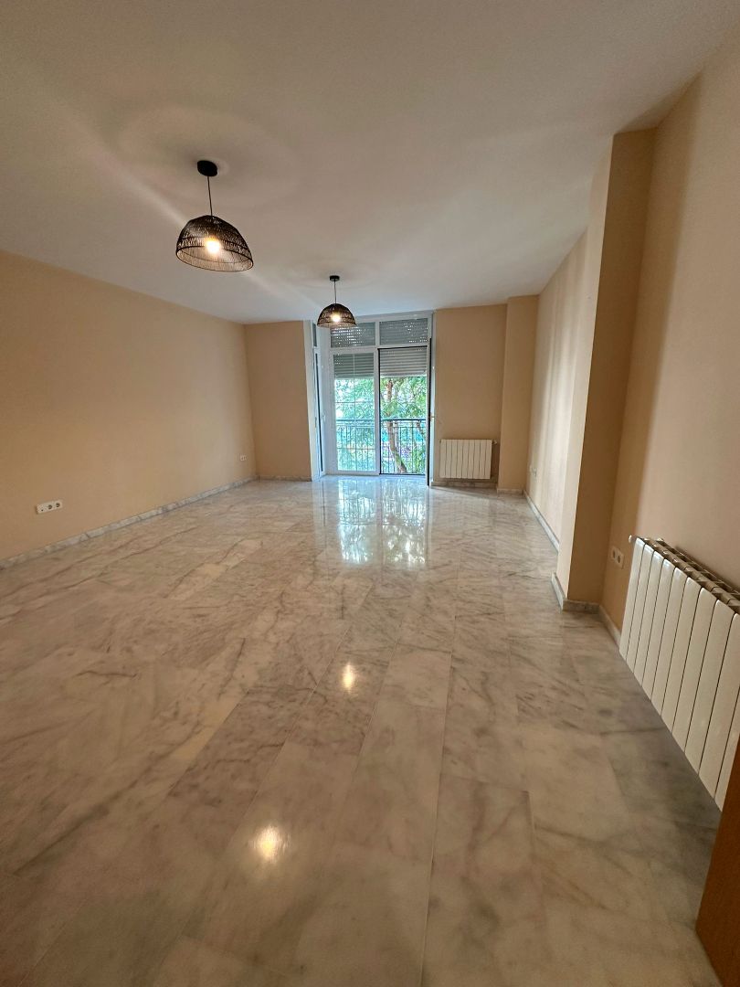 Living room of Flat to rent in Don Benito  with Heating, Parquet flooring and Terrace