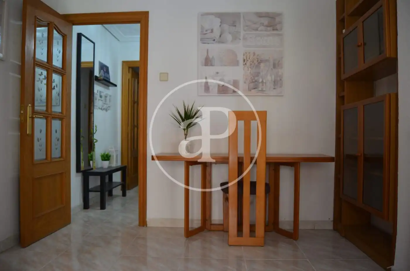 Comedor de Piso de alquiler en Valencia con Amueblado y Balcón
