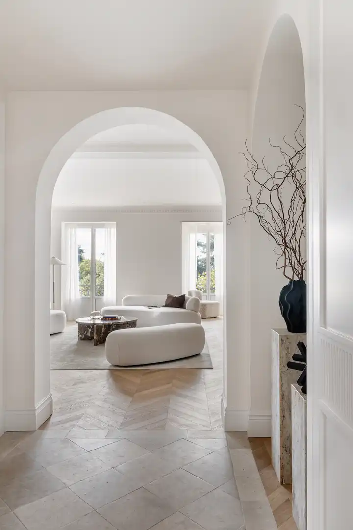 Sala d'estar de Pis en venda en  Madrid Capital amb Aire condicionat, Calefacció i Terrassa