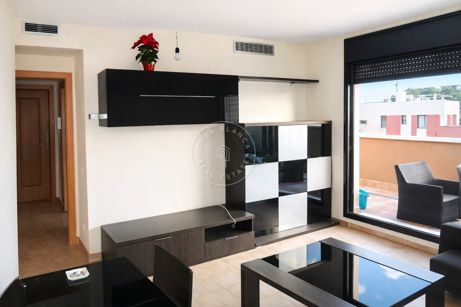 Living room of Apartment for sale in Lloret de Mar  with Heating, Terrace and Furnished