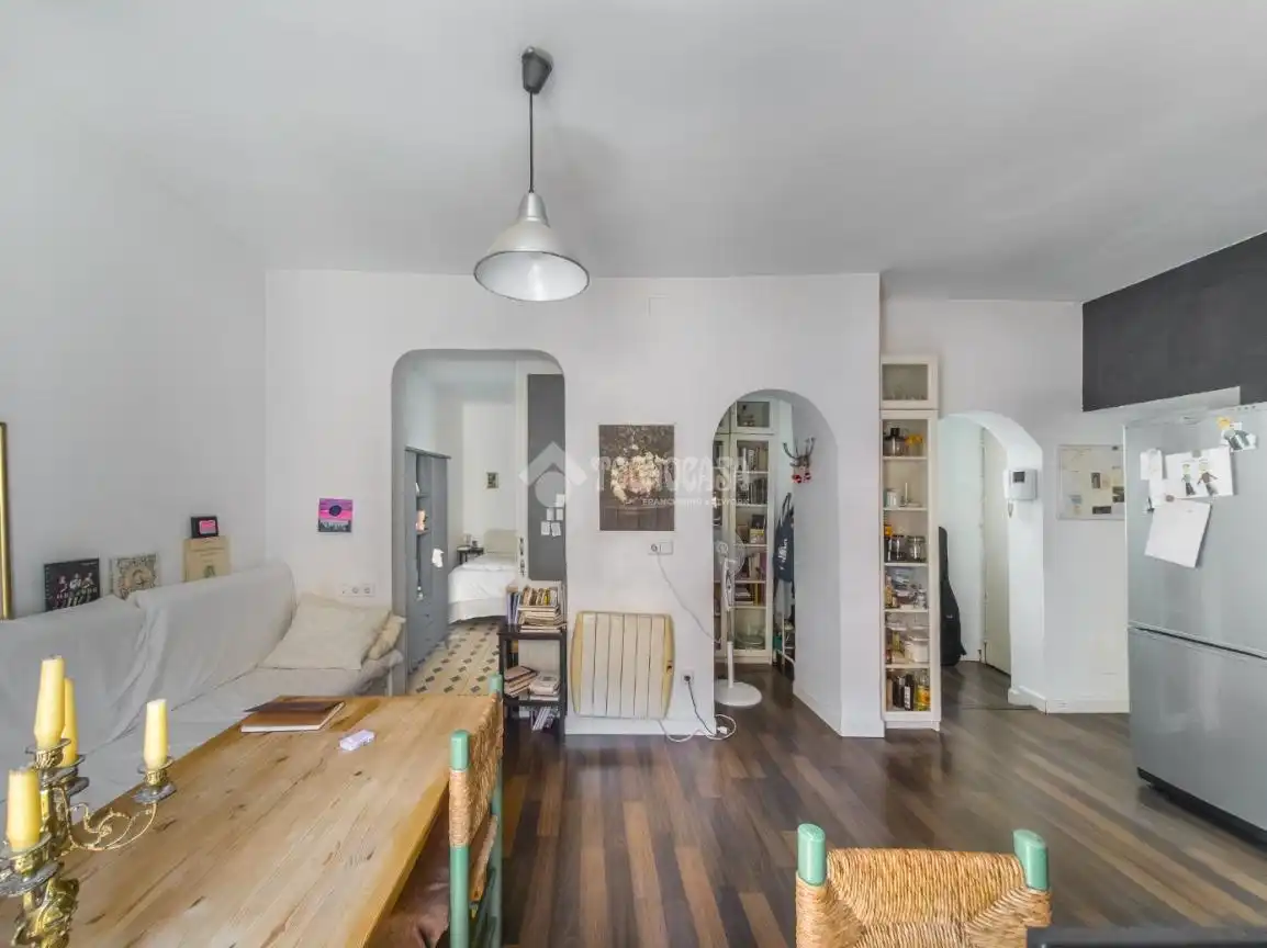 Sala de estar de Piso en venta en Madrid