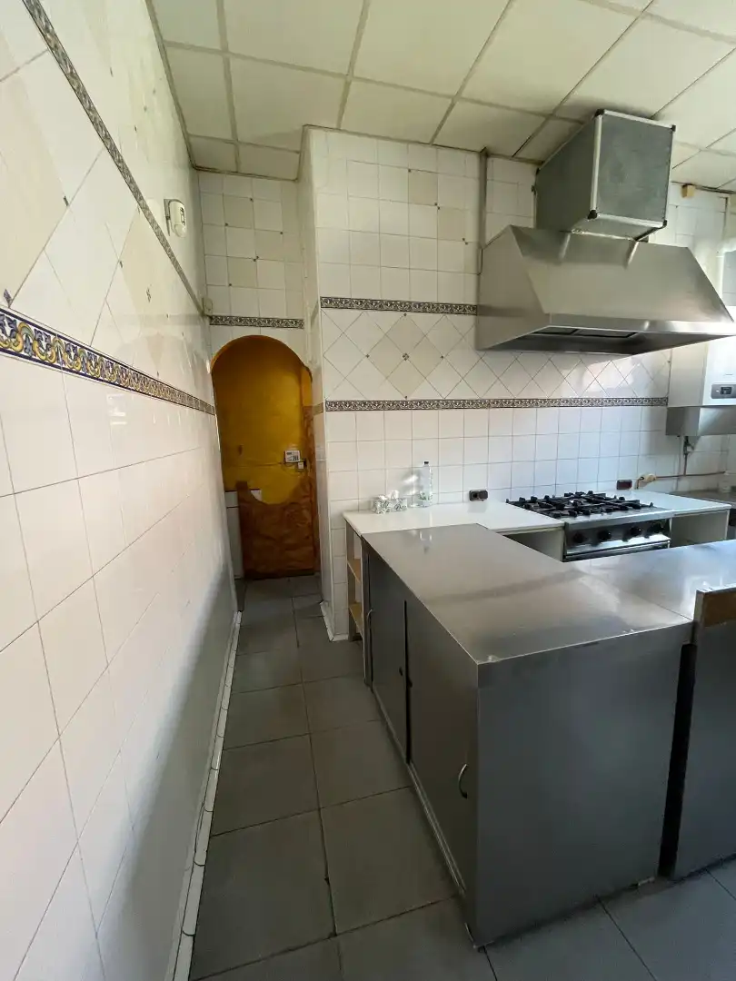 Cocina de Local en venta en Valle de Trápaga-Trapagaran con Aire acondicionado, Terraza y Amueblado