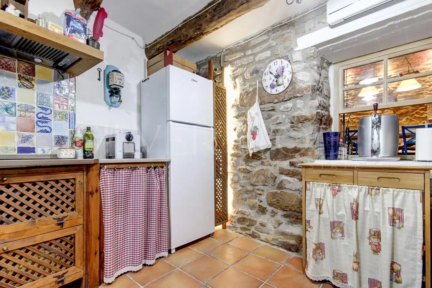 Cocina de Casa adosada en venta en Les Piles con Aire acondicionado y Alarma